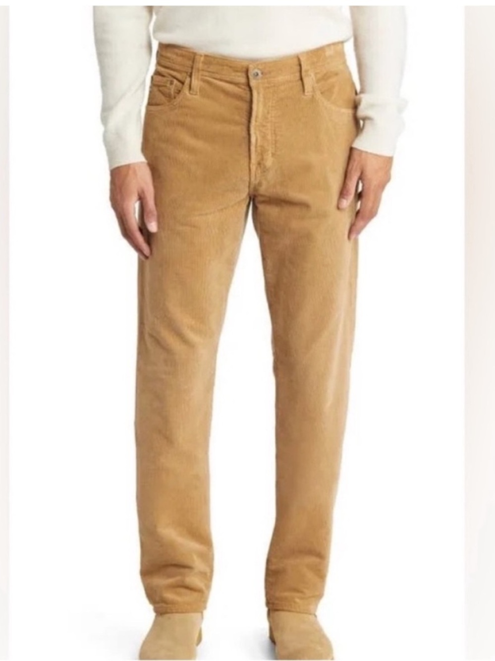 AG Adriano Goldschmied 28 x 34 Corduroy Pants The Everett Slim Straight NWT